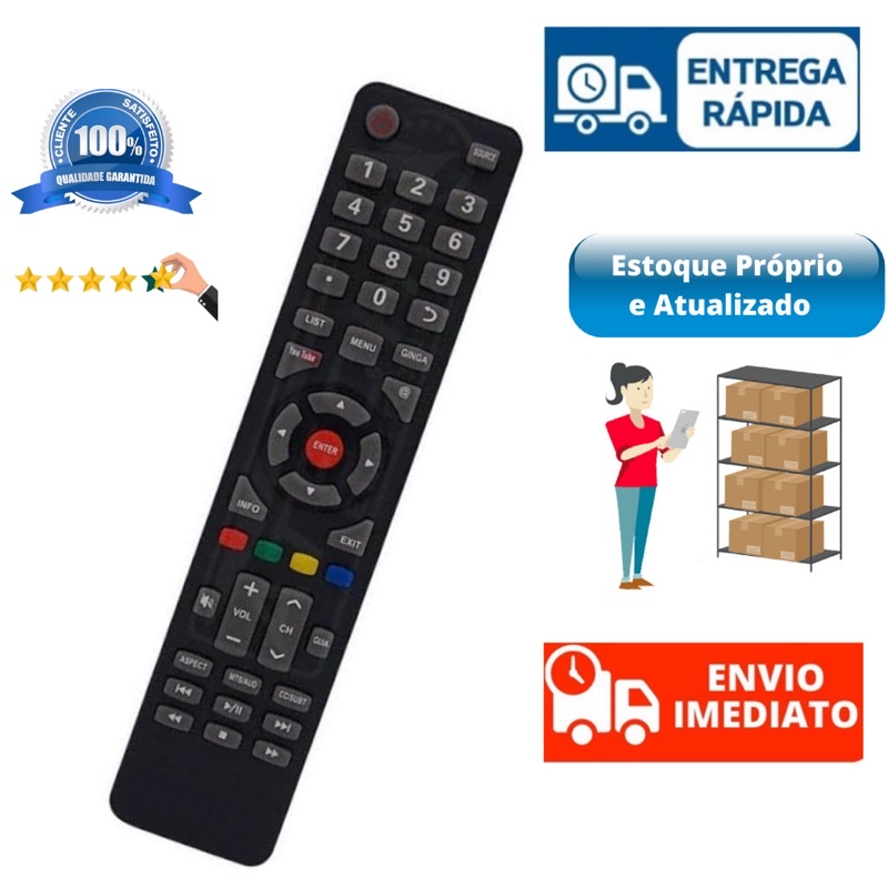 Controle Remoto Para Tv Philco 3d Smart Youtube Sky 7062 Shopee Brasil 2898