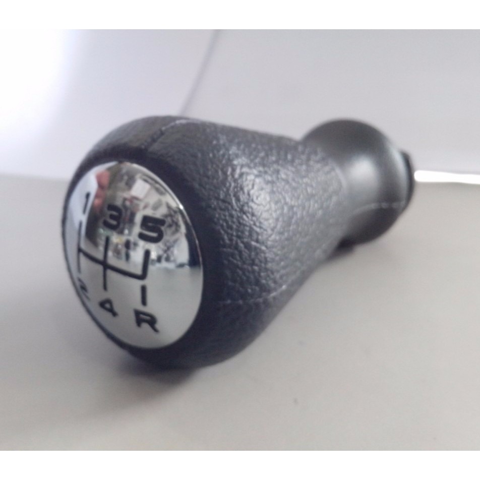 Manopla Bola De Cambio Preto com acabamento Cromado  Peugeot 206 207 306 Escapade