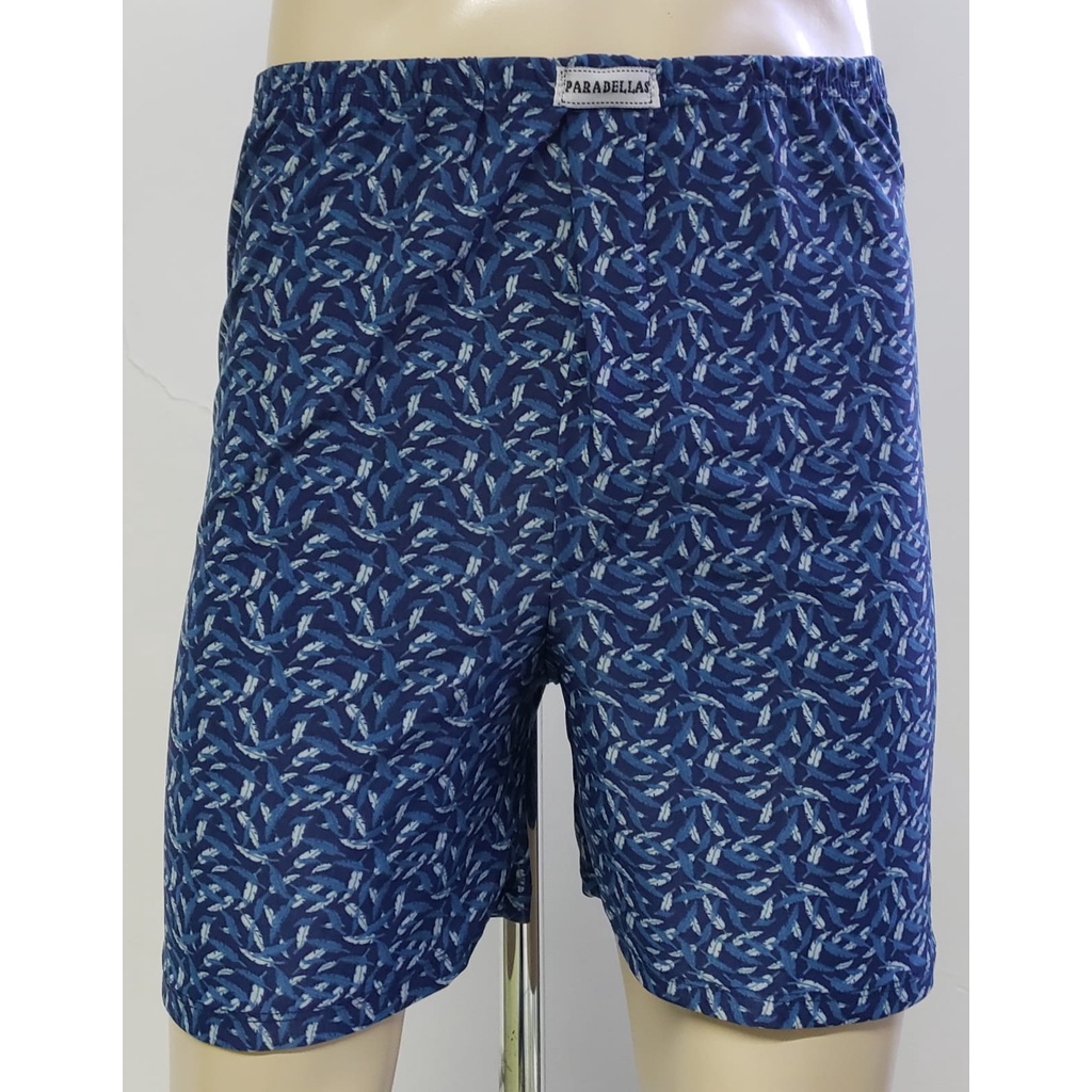 Short Seda Samba Canção Kit com  3 Peças, Short de Dormir Adulto de Liganete Toque de Seda Roupas Masculinas Océane