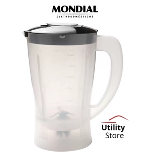 Copo Para O Liquidificador Mondial Easy Power L 550 W Tampa Preta Mondial Special Line 550w Translucido