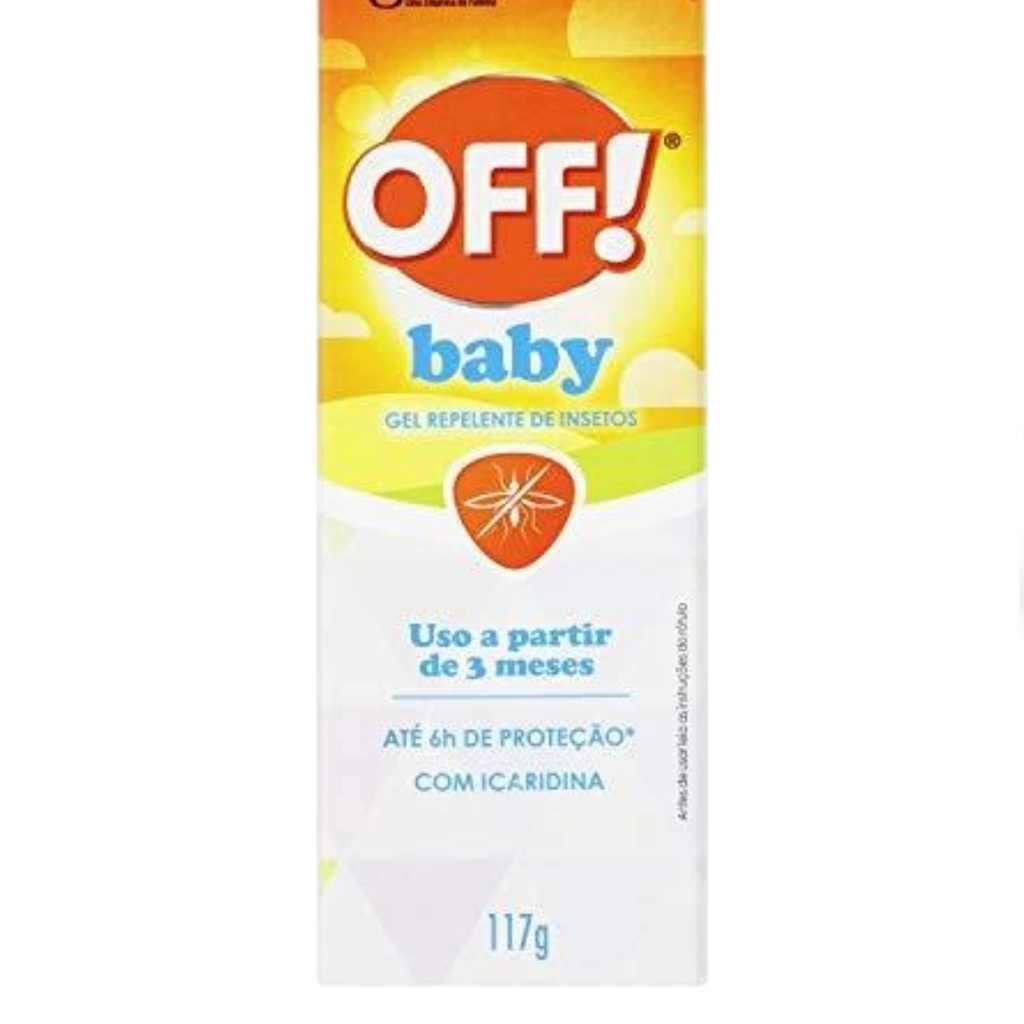 REPELENTE DE INSETOS INFANTIL OFF! BABY GEL COM 117G | Shopee Brasil