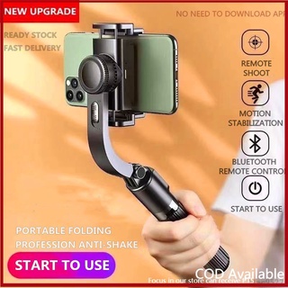 L08 Gimbal Estabilizador Bastão De Selfie Tripé Stick TriPod Introdução à fotografia móvel