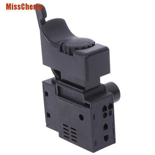 Interruptor De Botão De Disparo Com Controle De Velocidade / Furadeira Elétrica Fa2-4 / 1bek Preto 6a 250v