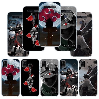 LG K71 K61 Q61 K52 K51S K50S K41S K40S K40 K22 K12 Plus Caixa De Telefone Transparente ETT12 Anime Uzumaki Naruto Itachi