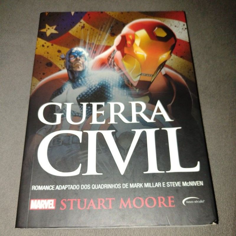 Livro: Guerra Civil - Stuart Moore | Shopee Brasil