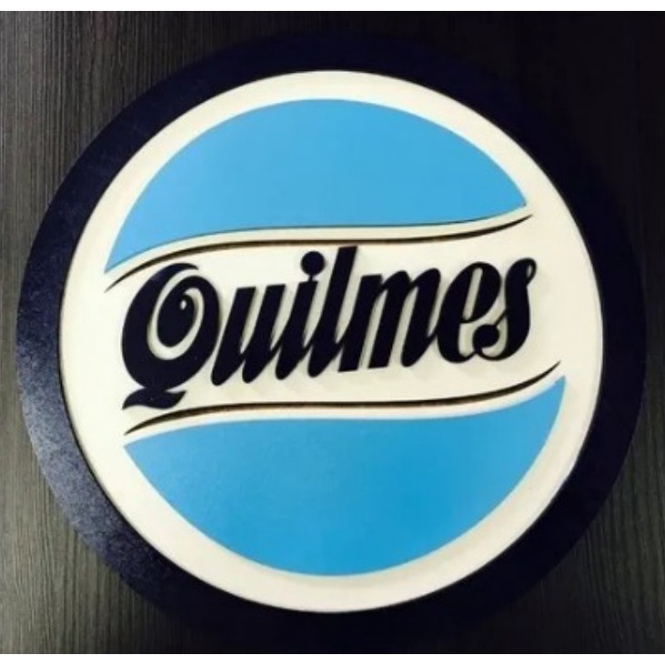Placa Decorativa Quadro Entalhado Em Madeira Quilmes