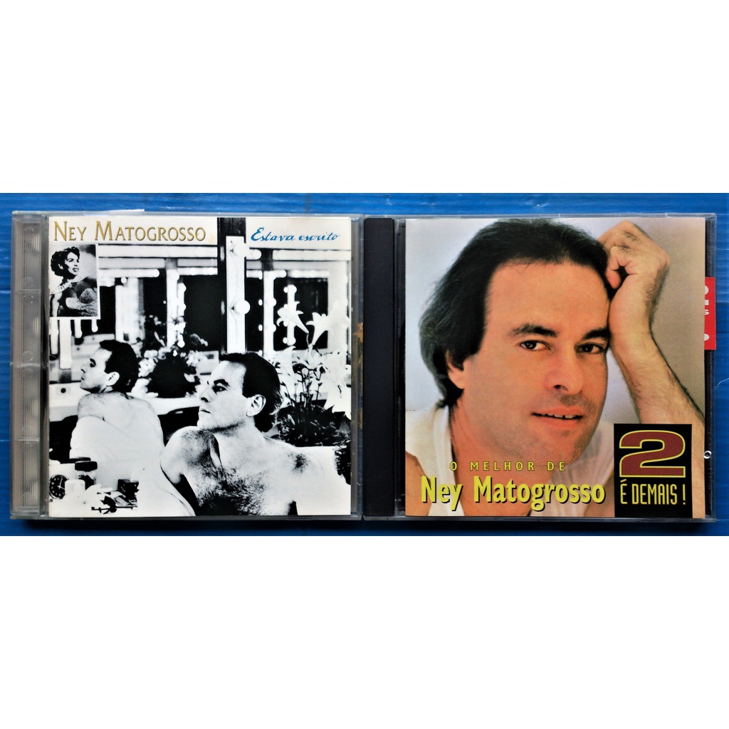Cd Ney Matogrosso - Estava Escrito + Feitiço/Seu Tipo = 2 Cds