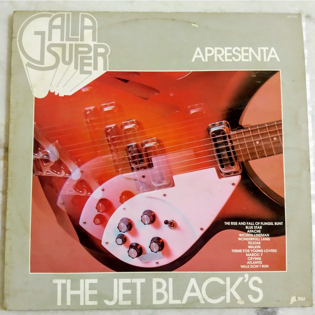 Lp The Jet Black's 1982 Gala Super Apresenta Com Encarte
