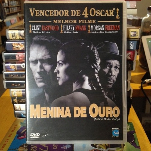 Menina De Oura Dvd Filme Clint Eastwood Morgan Freeman