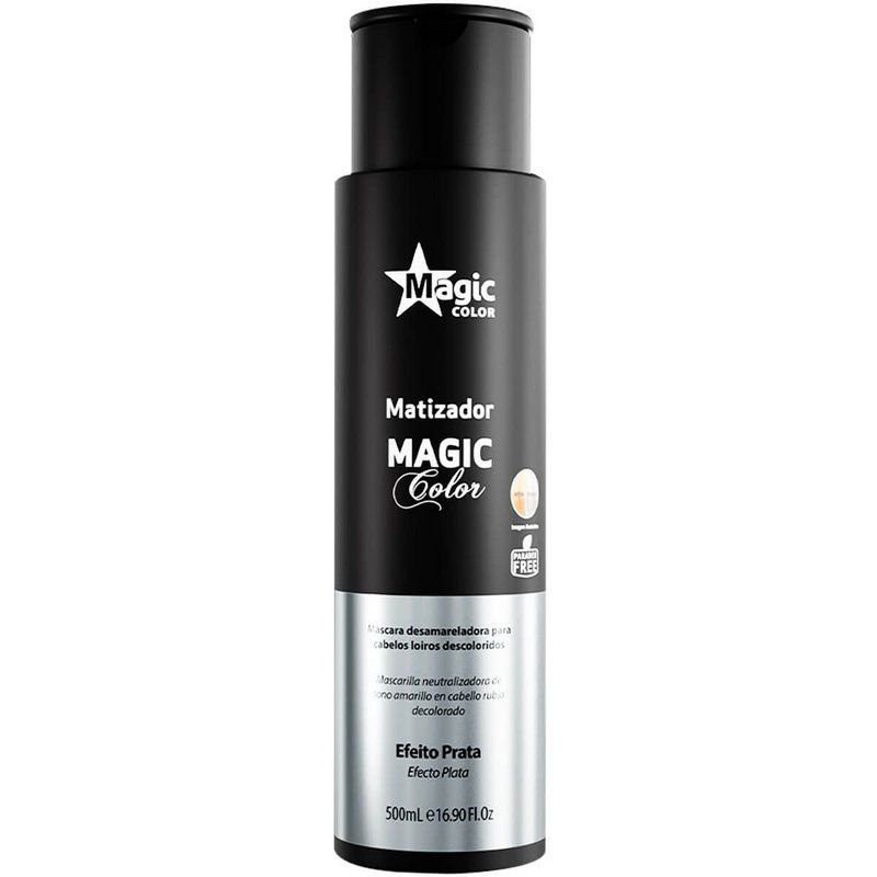 MATIZADOR 3D MAGIC COLOR - EFEITO PRATA - 500ML | Shopee Brasil