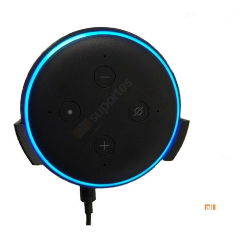 Suporte De Parede Amazon Alexa 3ªger - Echo Dot + Parafusos