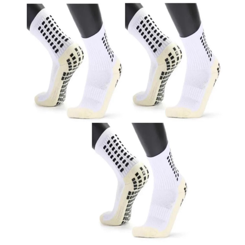 Kit c/03 Meia Antiderrapante Trusox  Socyet Chuteira
