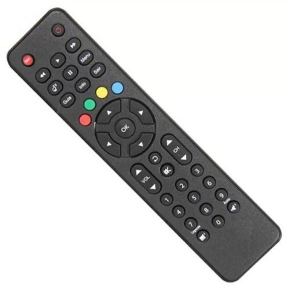 Kit 3 Controles Oi Tv HD Elsys — imagem 2 de 2