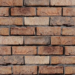Papel De Parede Adesivo 3d Tijolo Marrom Envelhecido Premium