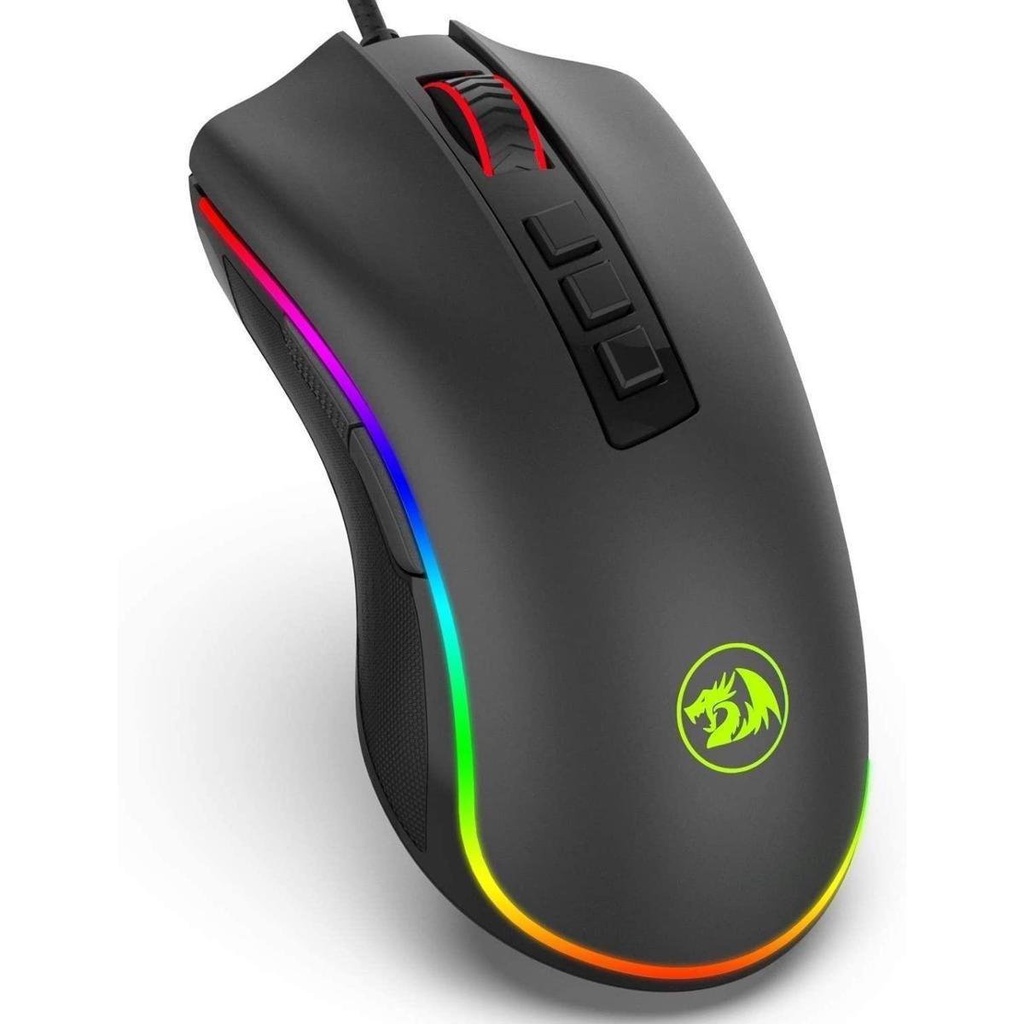 Mouse Gamer Redragon M711 Cobra Chroma - Preto 12400 DPI