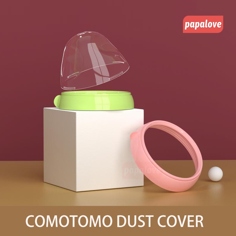 Ubaby | Tampa De Garrafa Comotomo Como Tomo E Anel Para Conjunto De Mamadeira (Verde Rosa)-4