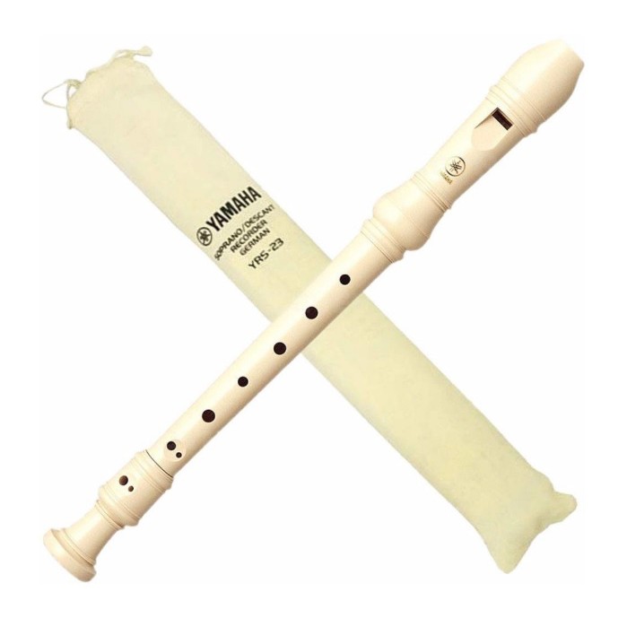 Flauta Doce Germânica Yamaha Yrs-23g Com Capa · foto 2