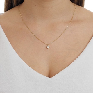 Colar Choker Ponto De Luz Folheado Validade 3 meses