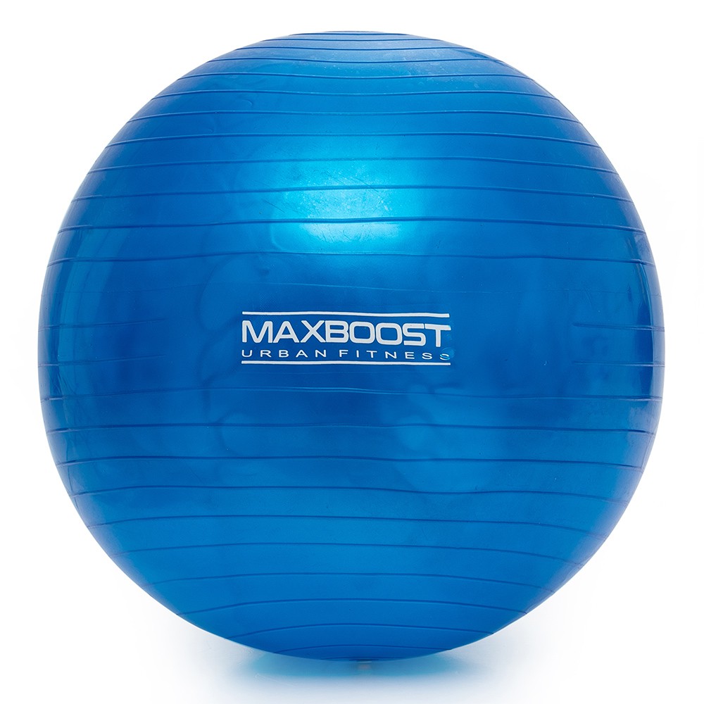 Bola Ginastica Pilates Yoga Suiça 75cm Abdominais Alongamento Maxboost Até 200kg