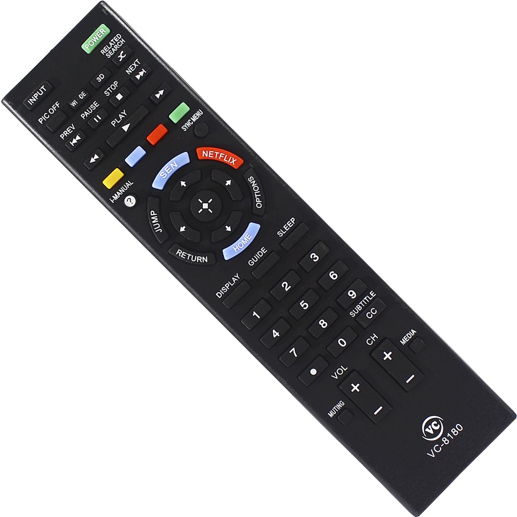 Controle Remoto Tv Sony Rm-yd090 Kdl-32w605a 32w655a Compatível