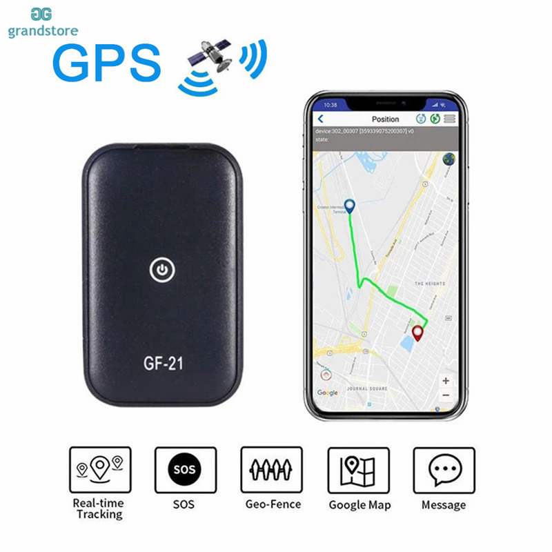 Dispositivo De Localizador Magnético Gf-21 Com Hora Real Do Gps Do Carro