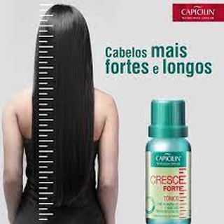 Capicilin -- Ampola Tonico Cresce Forte com 20ml.