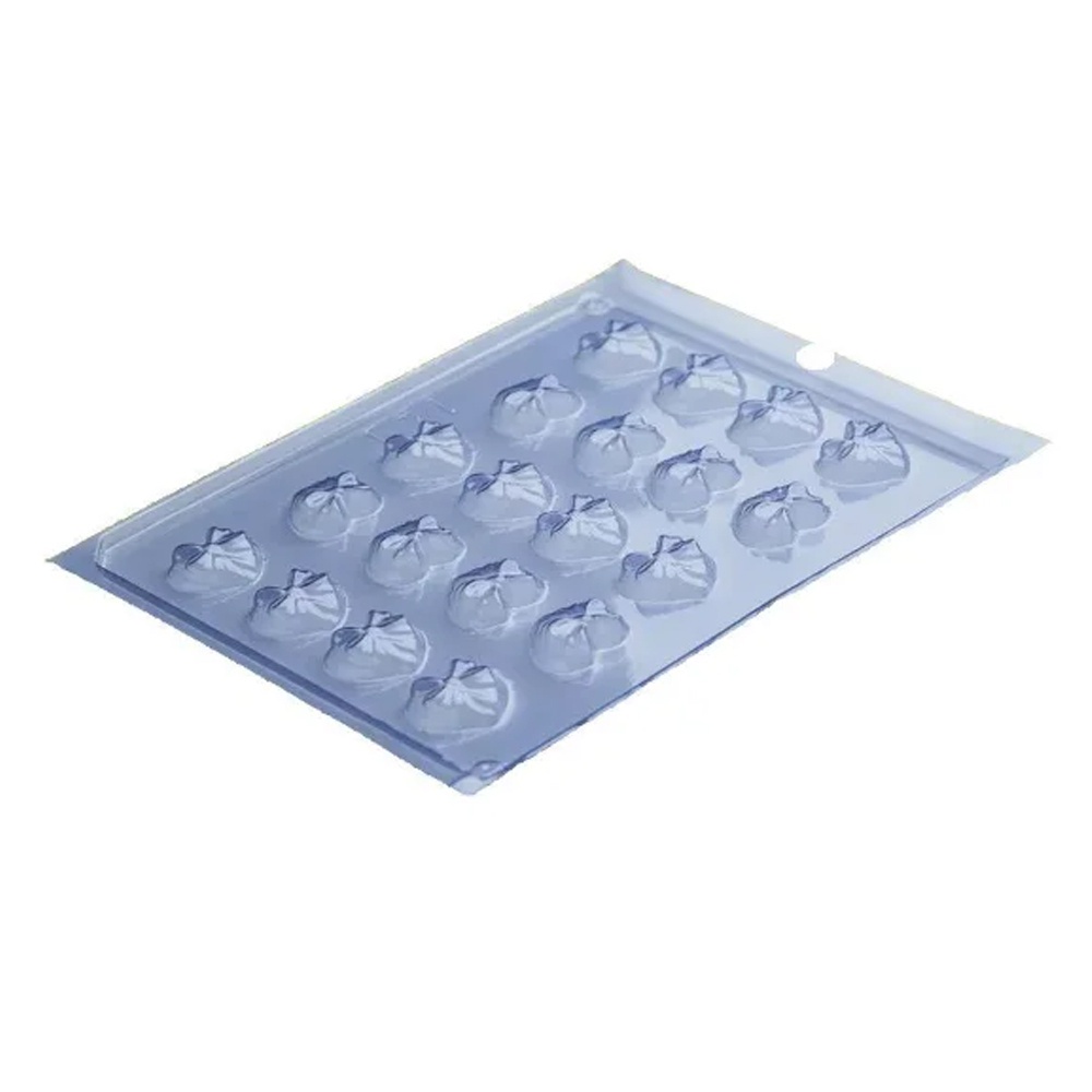 Forma P/ Chocolate Coração com Laço - Ref. 140 - Porto Formas