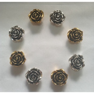 Rosa de Metal - 2 cm - Unidade