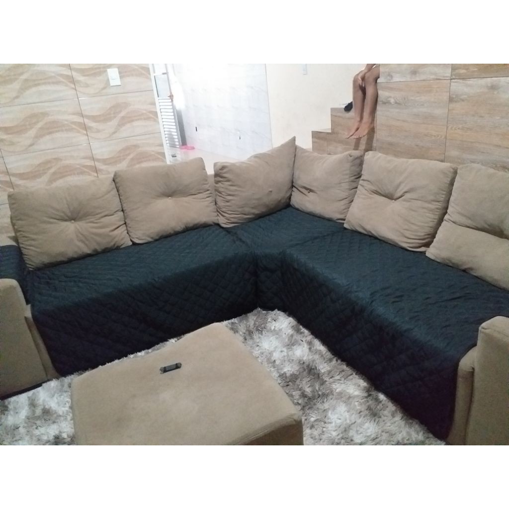 Protetor para sofa de canto so assento ibitinga (favor entrar em contato, sem as medidas nao conseguimos fabricar seu produto)