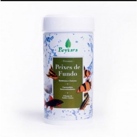 POYTARA PEIXES DE FUNDO 50G ( RAÇÃO CORYDORAS BOTIAS LABEOS ENTRE OUTROS )