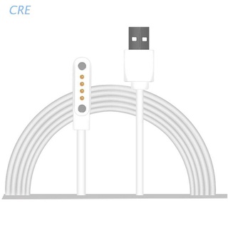 Cabo De Carregamento De Energia CRE USB Para Smartwatch Relógio Inteligente Carga Universal De 4 Pinos Magnético Forte