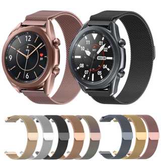 Pulseira Milanesa Para Samsung Galaxy watch 3 41mm 45mm/Active 2/46mm/42mm/Gear S3 Frontier 20mm 22mm Huawei GT/2e/Pro B em Oferta na Shopee