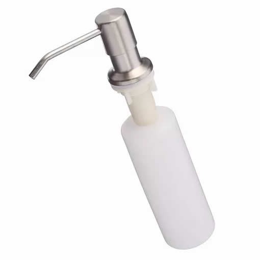 Dispenser Dosador Inox Para Bancada em Oferta na Shopee