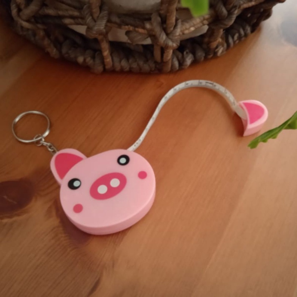 Trena Fita Métrica Retrátil Medida Corporal E Costura Porco em Oferta na Shopee