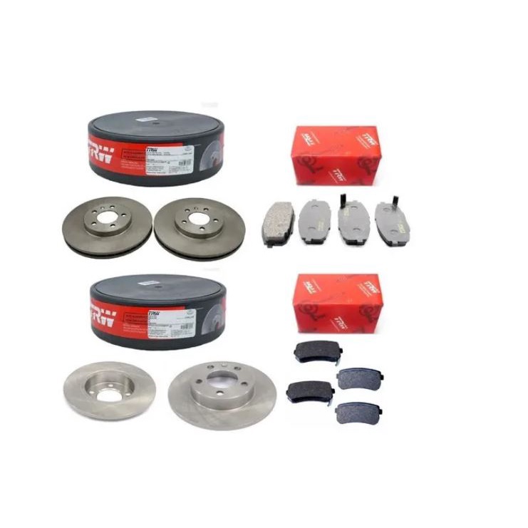Disco E Pastilha Freio Dianteiro E Traseiro Trw HYUNDAI I30 CW 2.0 2010 2011 2012 em Oferta na Shopee
