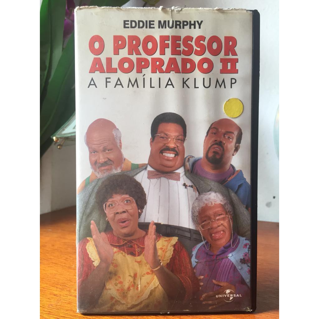 Filme VHS O Professor Aloprado 2: A Familia Klump - Nutty Professor II: The  Klumps | Shopee Brasil