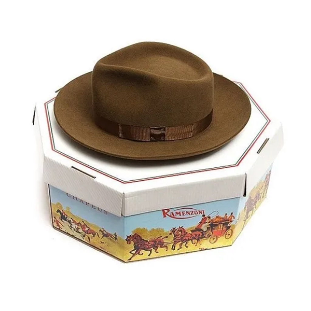 Chapéu Cury Pelo Lebre Ramenzoni 3x Pino Original Legitimo Social