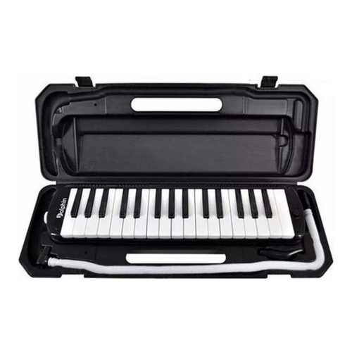 Escaleta Profissional Dolphin 32 Teclas Com Case Preto