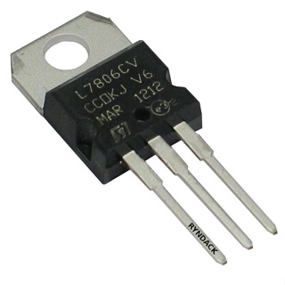 5 * L7806CV Regulador de tensão 6V 1,5A 7806 TO-220 em Oferta na Shopee