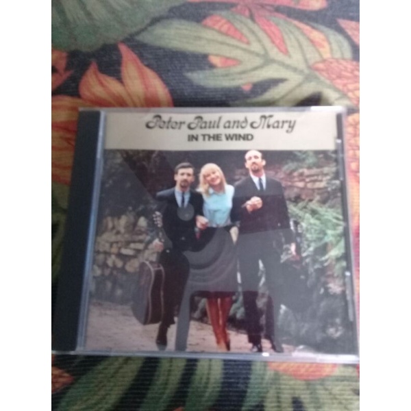 Cd Importado Peter Paul and Mary In The Wind