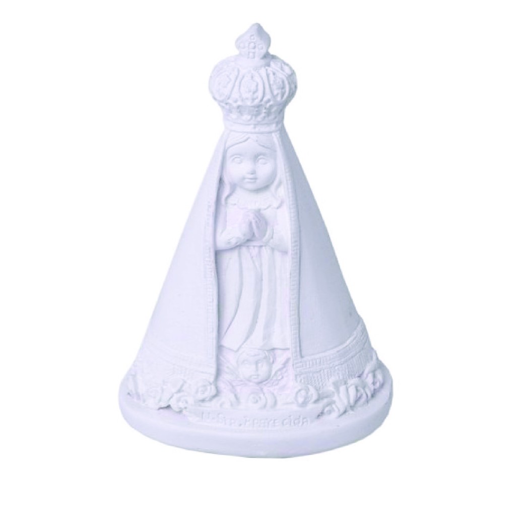 02 - Imagem Santinha Nossa Senhora Aparecida Baby 15 cm noivados, casamento, batizados