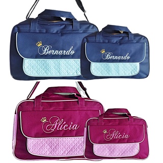 Bolsas de Maternidade Personalizadas com Nome do Bebê kit Menino / Menina Promoção Enxoval...