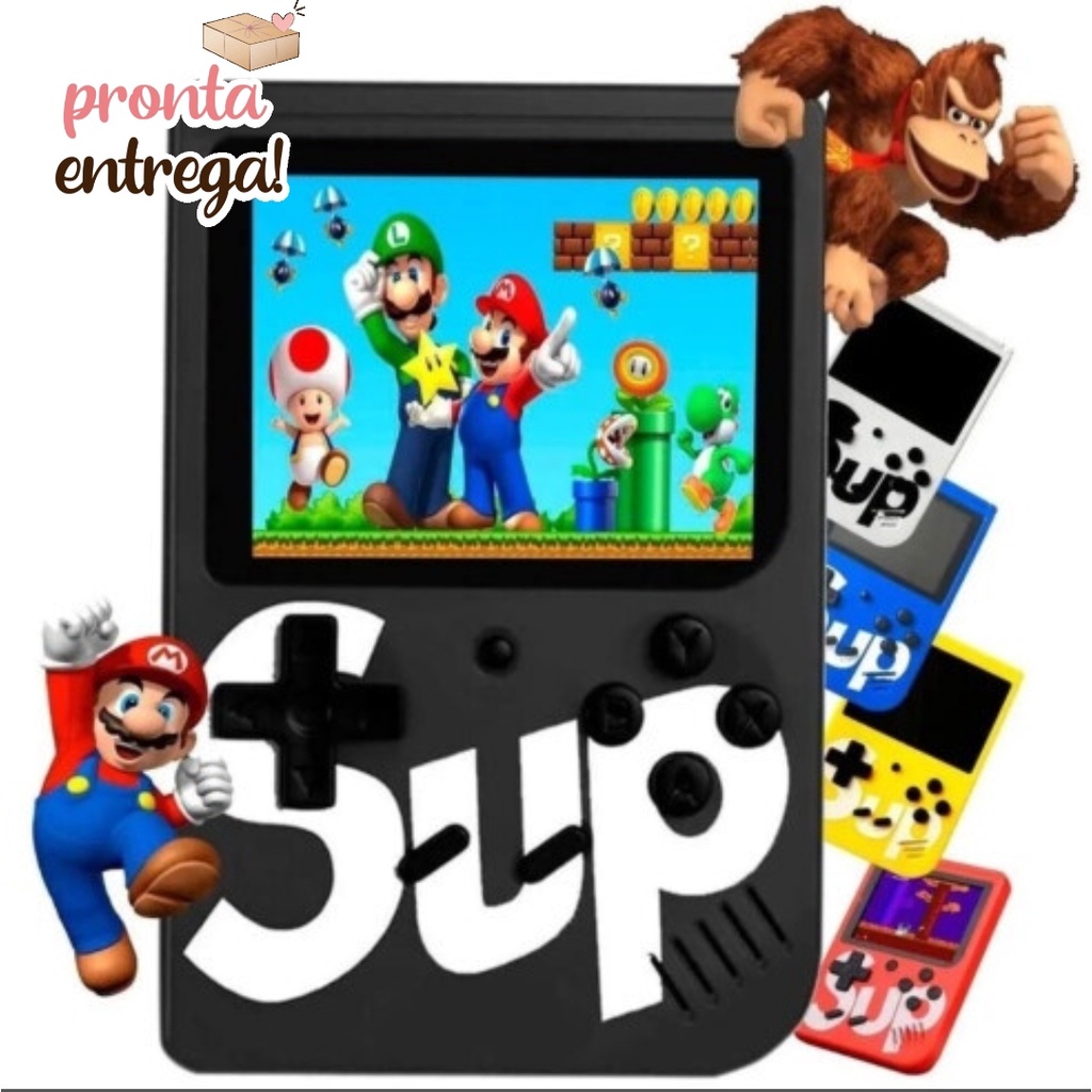 Jogo Mini Vídeo Game Portátil Retro com 400 Jogos Lehmox - LEY-238