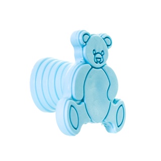 Puxador Móveis Gaveta Infantil Ursinho Azul em Oferta na Shopee