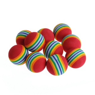 YYS 10 Unidades De Brinquedos Coloridos Para Animais De Estimação , Busca Interativa , Captura De Bolas Coloridas De EVA