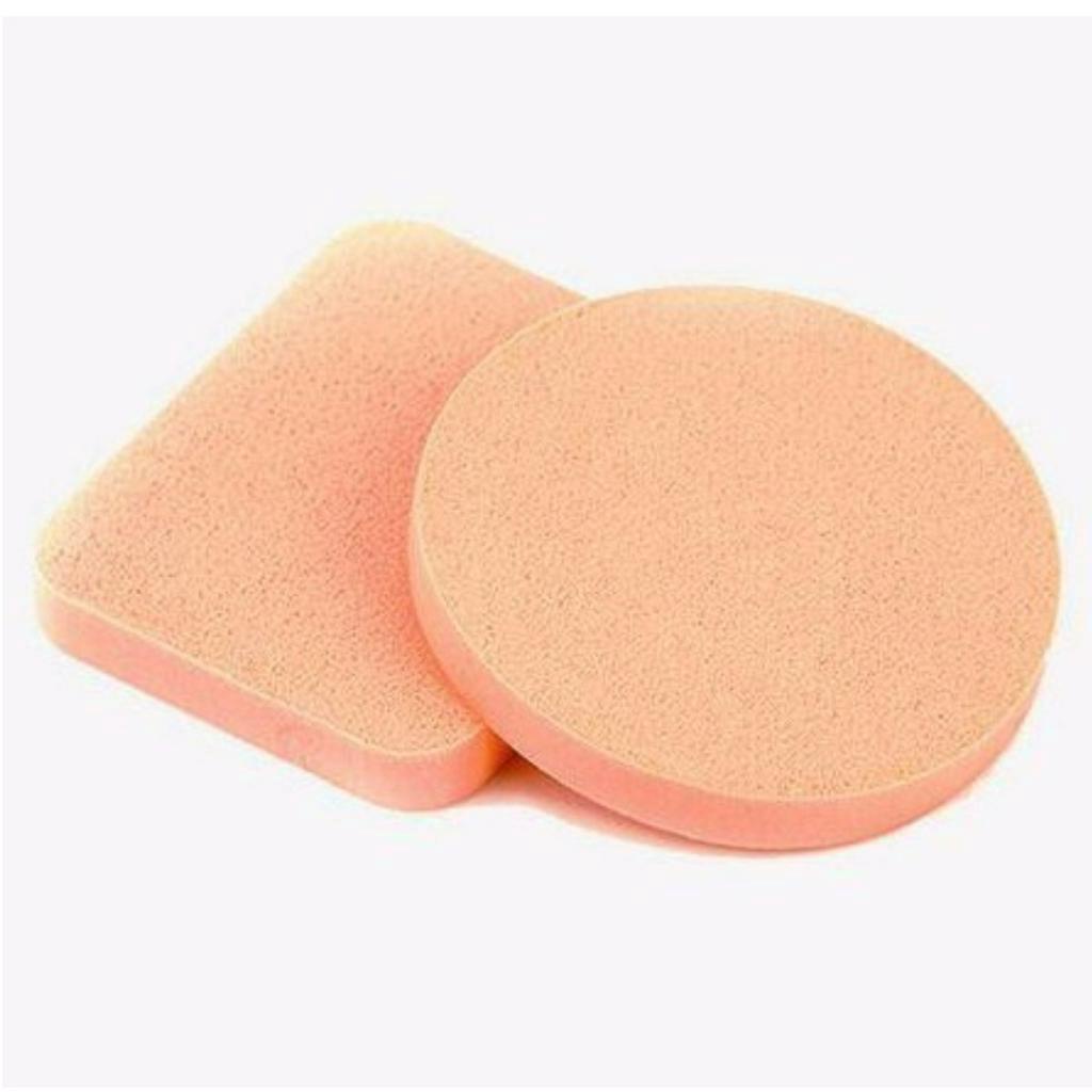 Kit 2 Esponjinhas para Maquiagem, Quadrada e Redonda em Oferta na Shopee