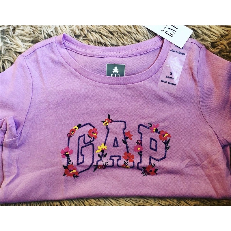 camiseta/t-shirt Rosa infantil GAP original direto dos EUA