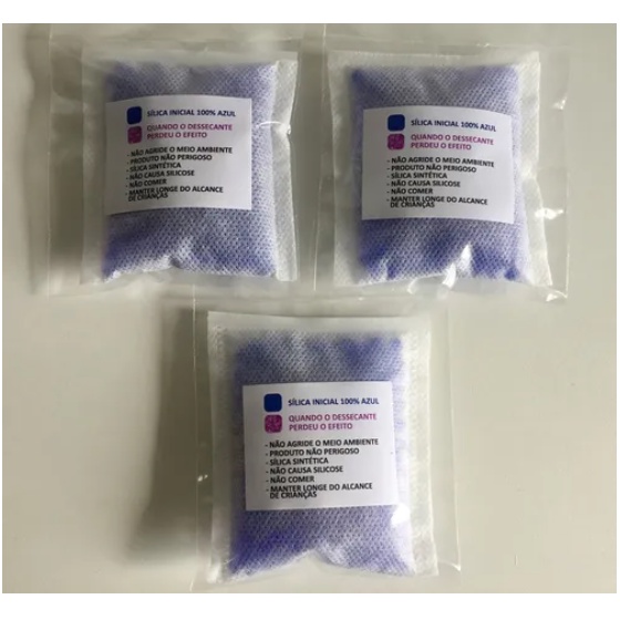 Silica Gel Desumidificador Aparelho Auditivo 03 Saches em Oferta na Shopee