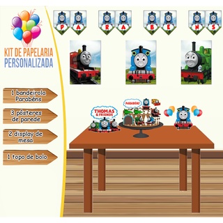 Kit Festa Thomas e seus amigos Personalizado