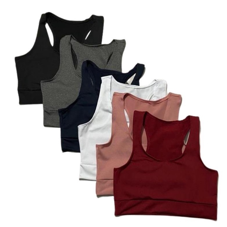 Kit 2 Top Juvenil Infantil Fitness JinkingStore Teen Kids